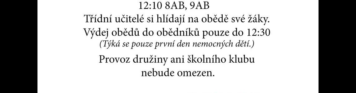 informace pro naše rodiče k posledním dnům školního roku 2024/25